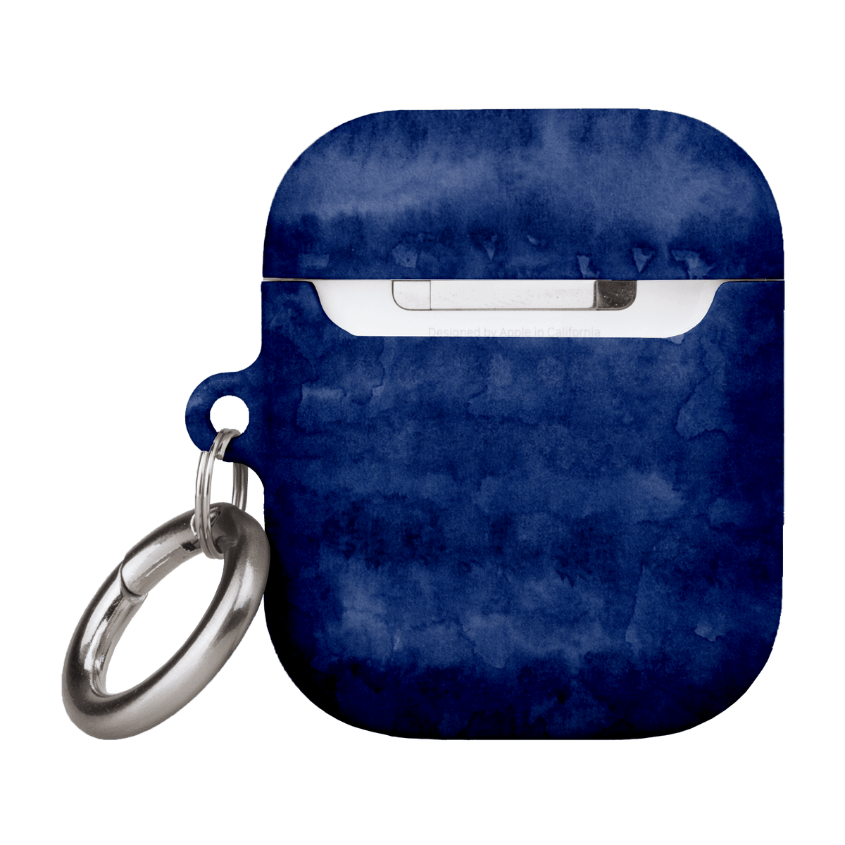 Watercolour Stripes Navy AirPods Case AirPods Case by The Dairy - The Dairy