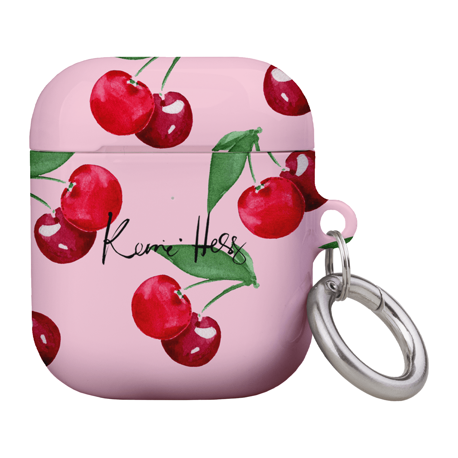Cherry Rose AirPods Case AirPods Case 2nd Gen by Kerrie Hess - The Dairy