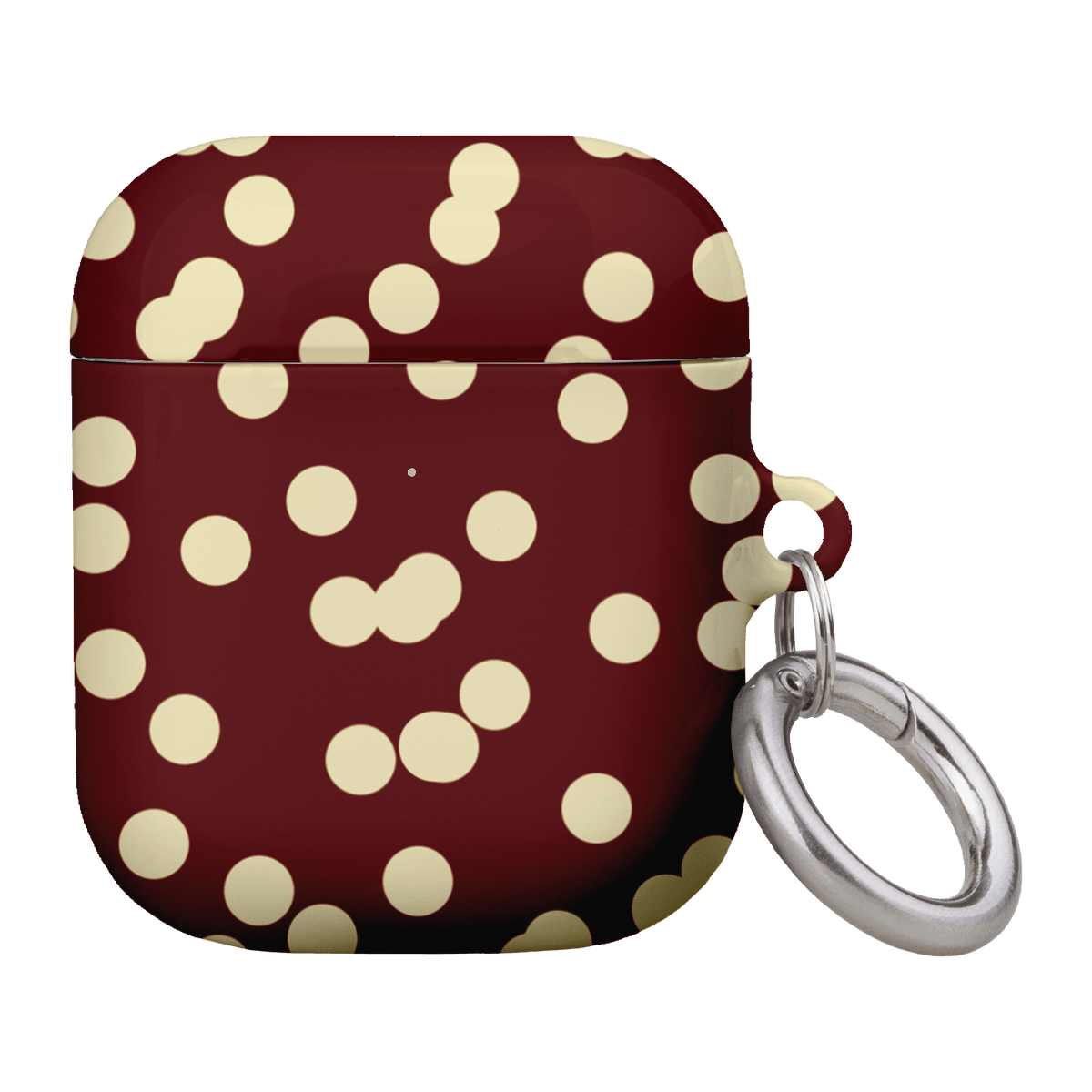 Mini Confetti Burgundy Butter AirPods Case AirPods Case 2nd Gen by Veronica Tucker - The Dairy
