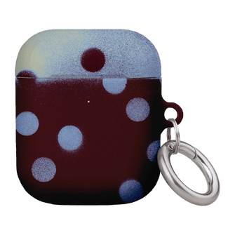 Plum Polka Dot AirPods Case AirPods Case 2nd Gen by Jasmine Dowling - The Dairy