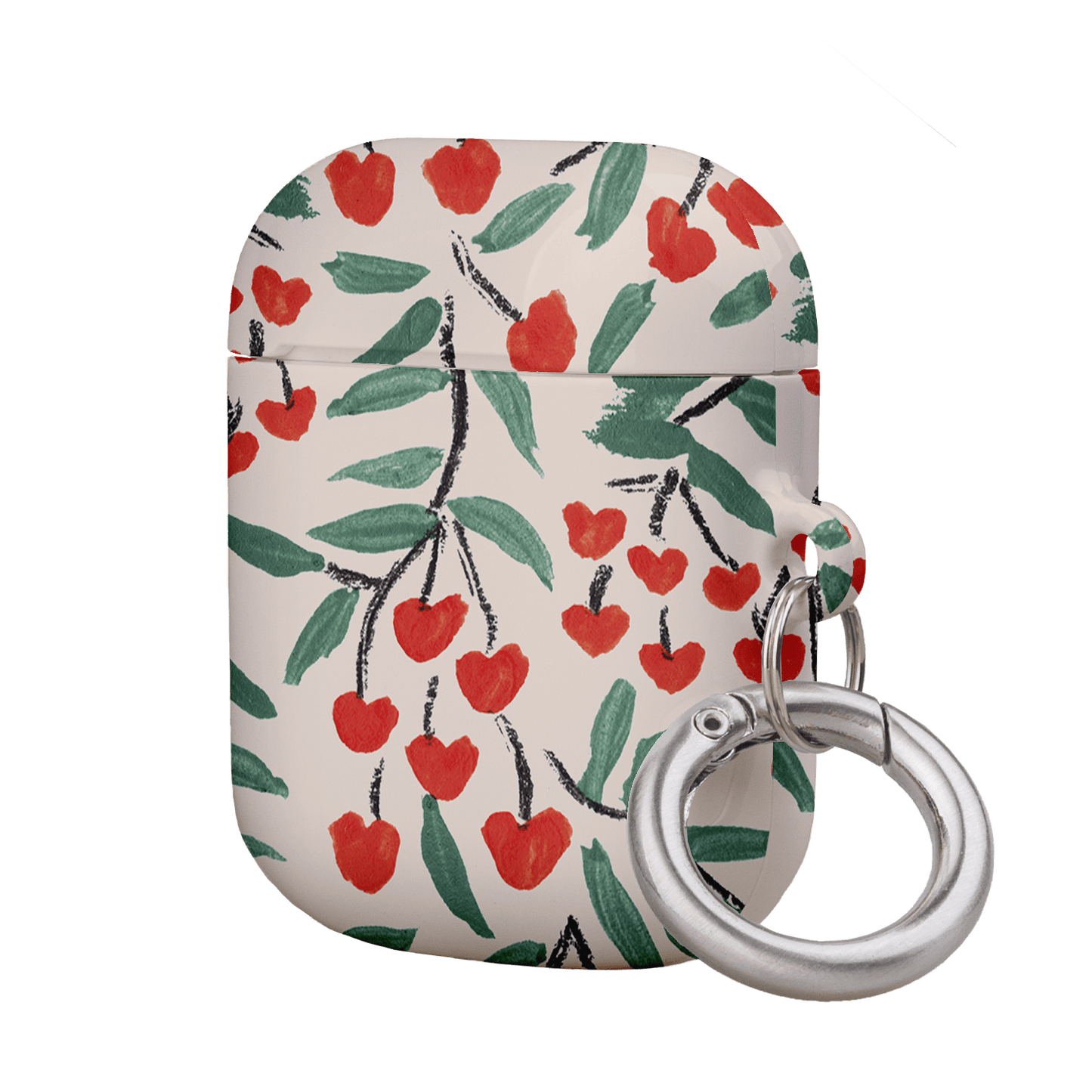 Cherry Love AirPods Case AirPods Case by Phthalo Ruth - The Dairy
