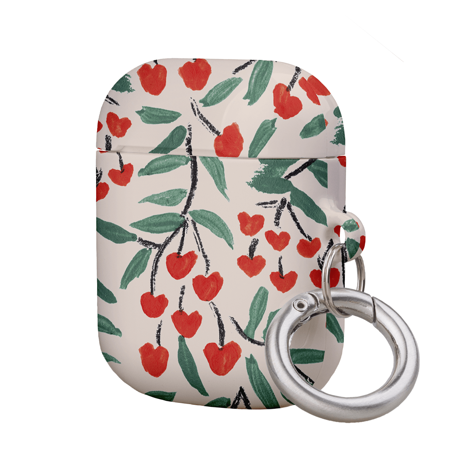 Cherry Love AirPods Case AirPods Case by Phthalo Ruth - The Dairy