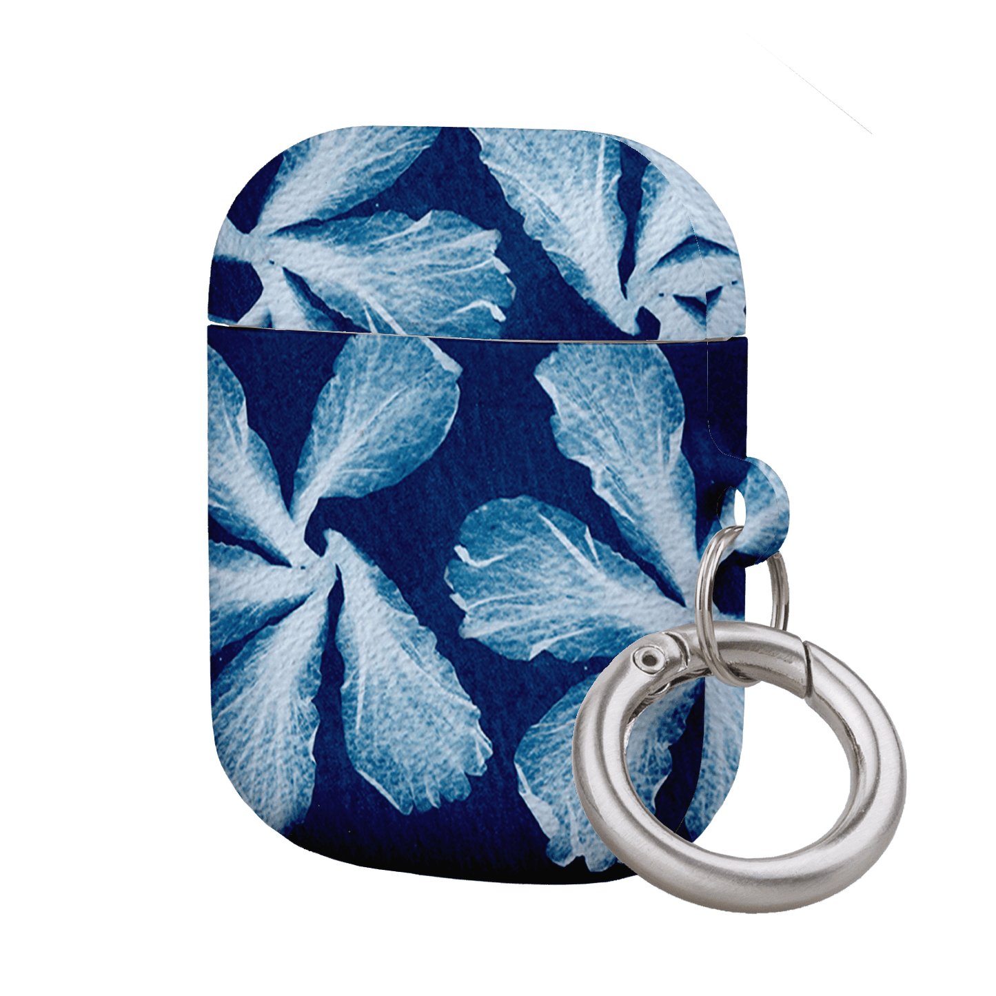 Hibiscus Cyanotype AirPods Case AirPods Case by Sally Hungerford - The Dairy