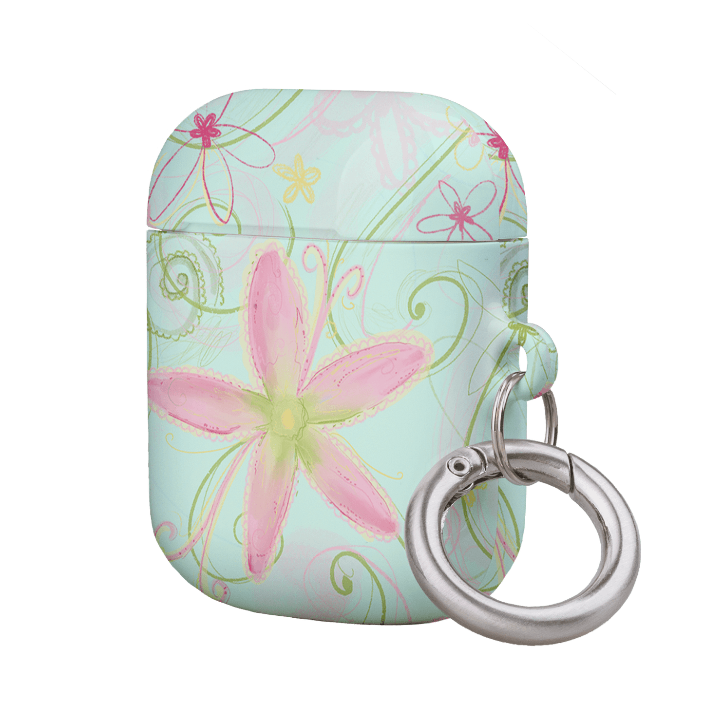 Swirl Blue AirPods Case AirPods Case by Kayla Carr - The Dairy