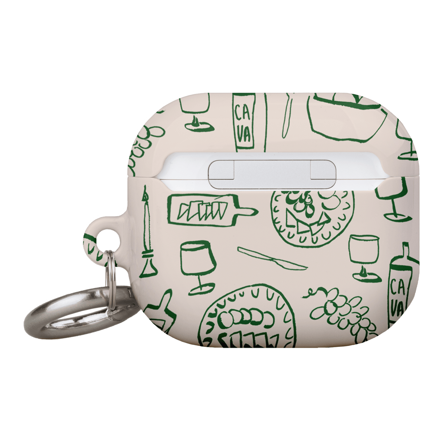 Dinner Parties AirPods Case AirPods Case by Phthalo Ruth - The Dairy