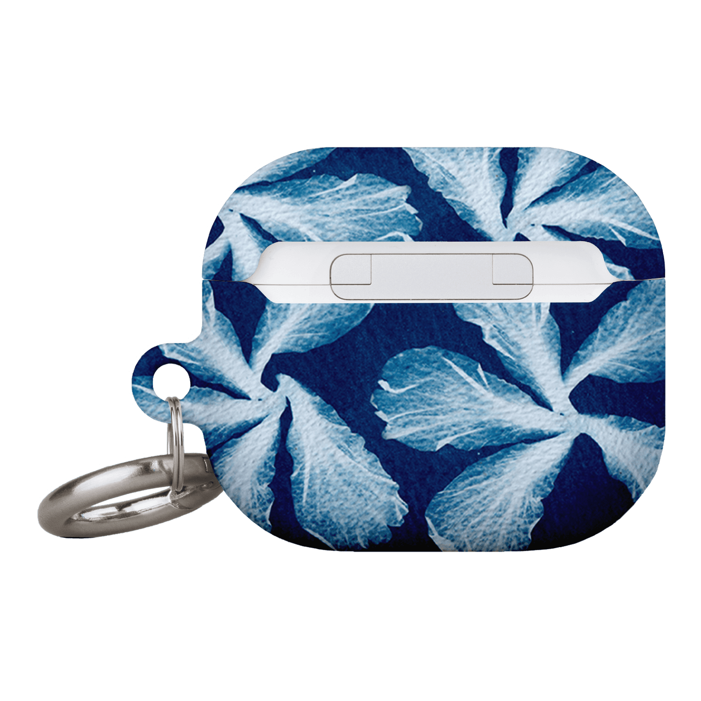 Hibiscus Cyanotype AirPods Case AirPods Case by Sally Hungerford - The Dairy