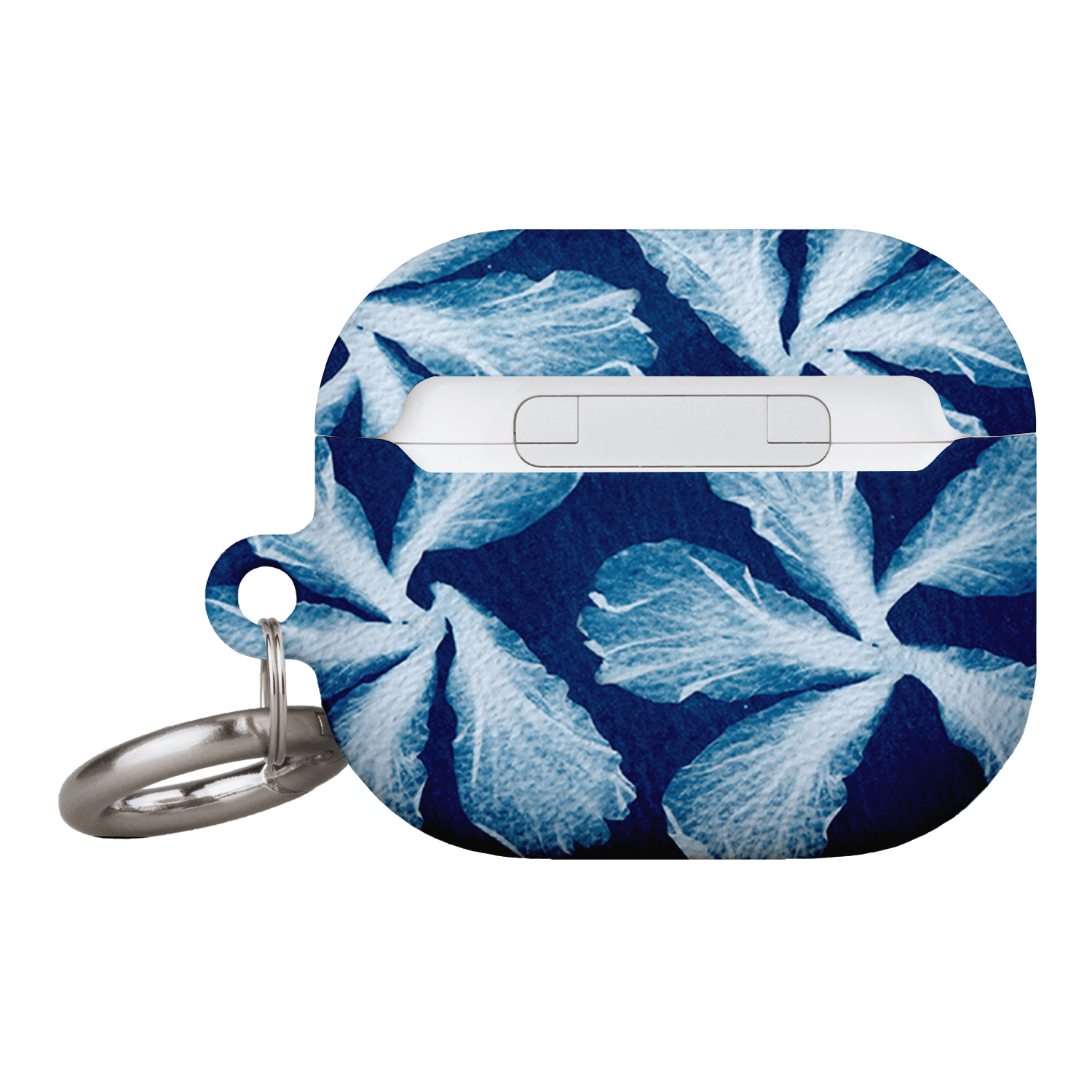 Hibiscus Cyanotype AirPods Case AirPods Case by Sally Hungerford - The Dairy