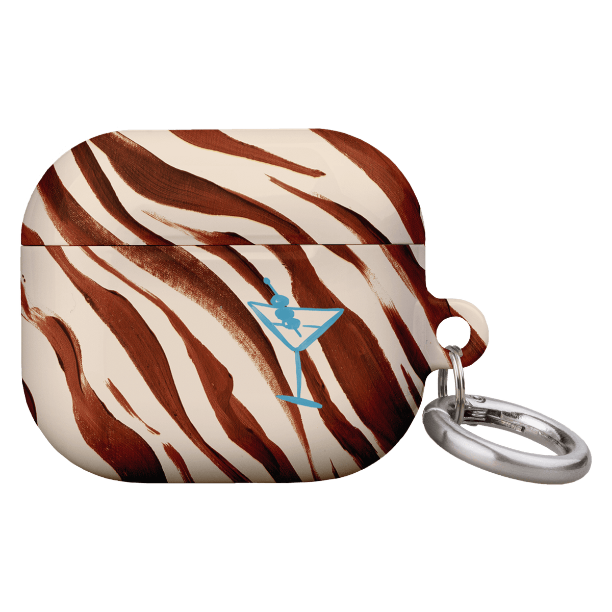 Zebra Tini AirPods Case AirPods Case by Charlie Taylor - The Dairy
