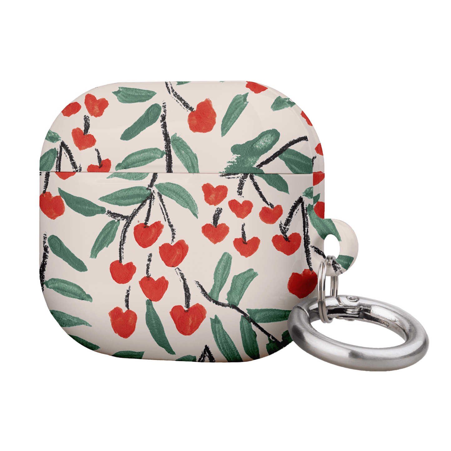 Cherry Love AirPods Case AirPods Case by Phthalo Ruth - The Dairy