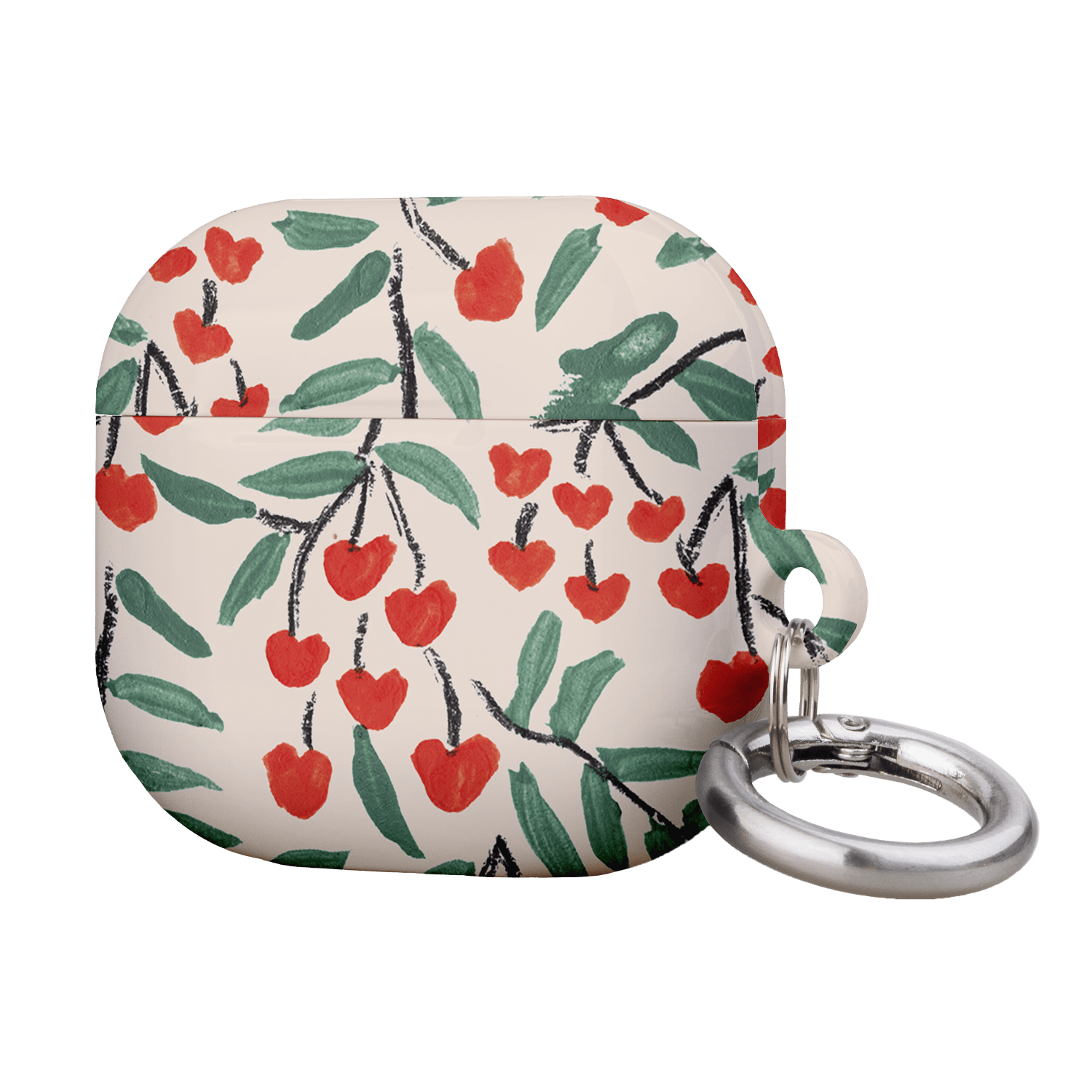 Cherry Love AirPods Case AirPods Case by Phthalo Ruth - The Dairy
