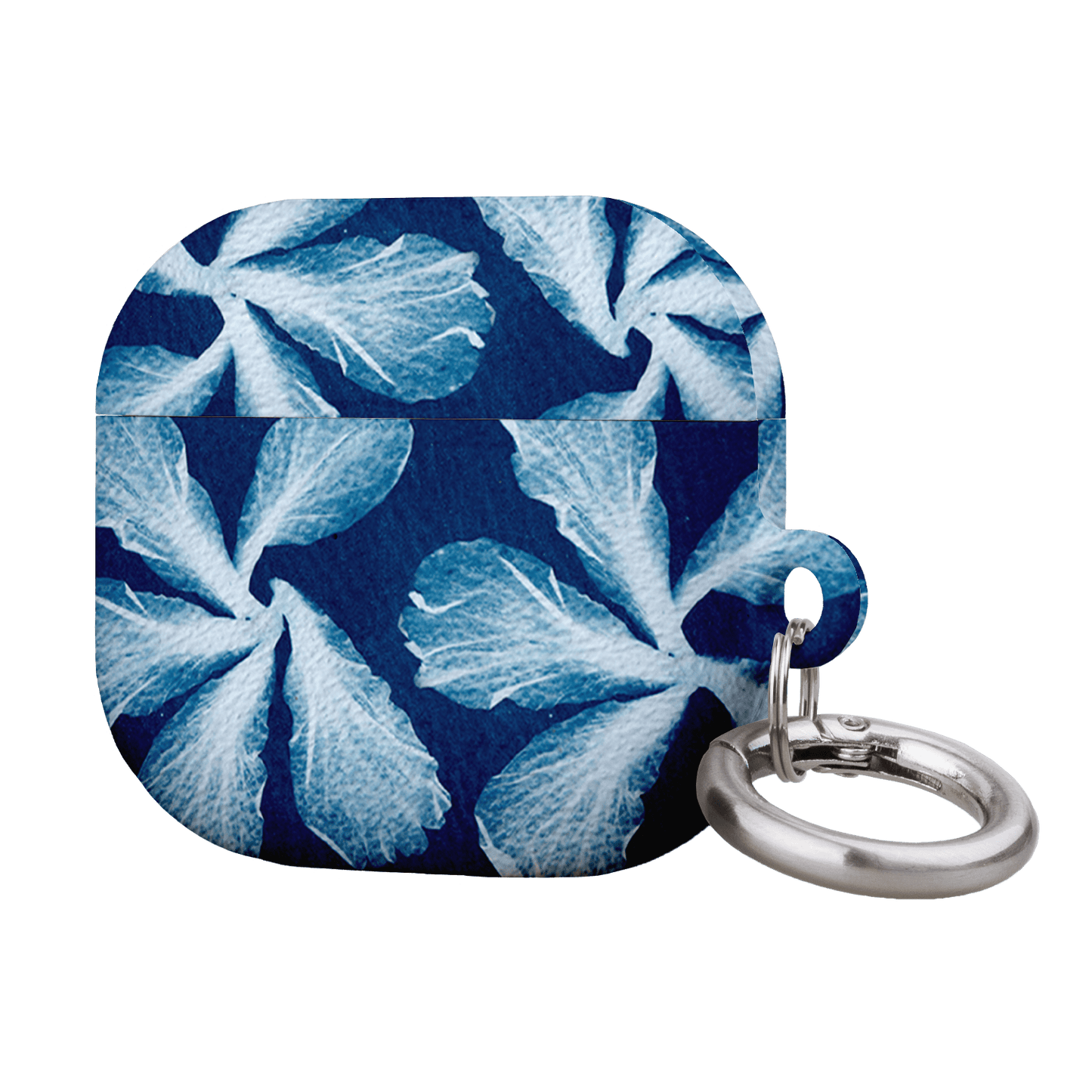 Hibiscus Cyanotype AirPods Case AirPods Case by Sally Hungerford - The Dairy