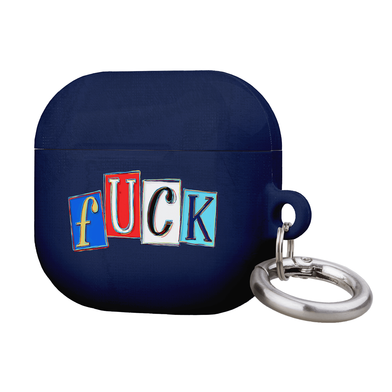 Lil Fcks Blue AirPods Case AirPods Case by Margarbs Art - The Dairy