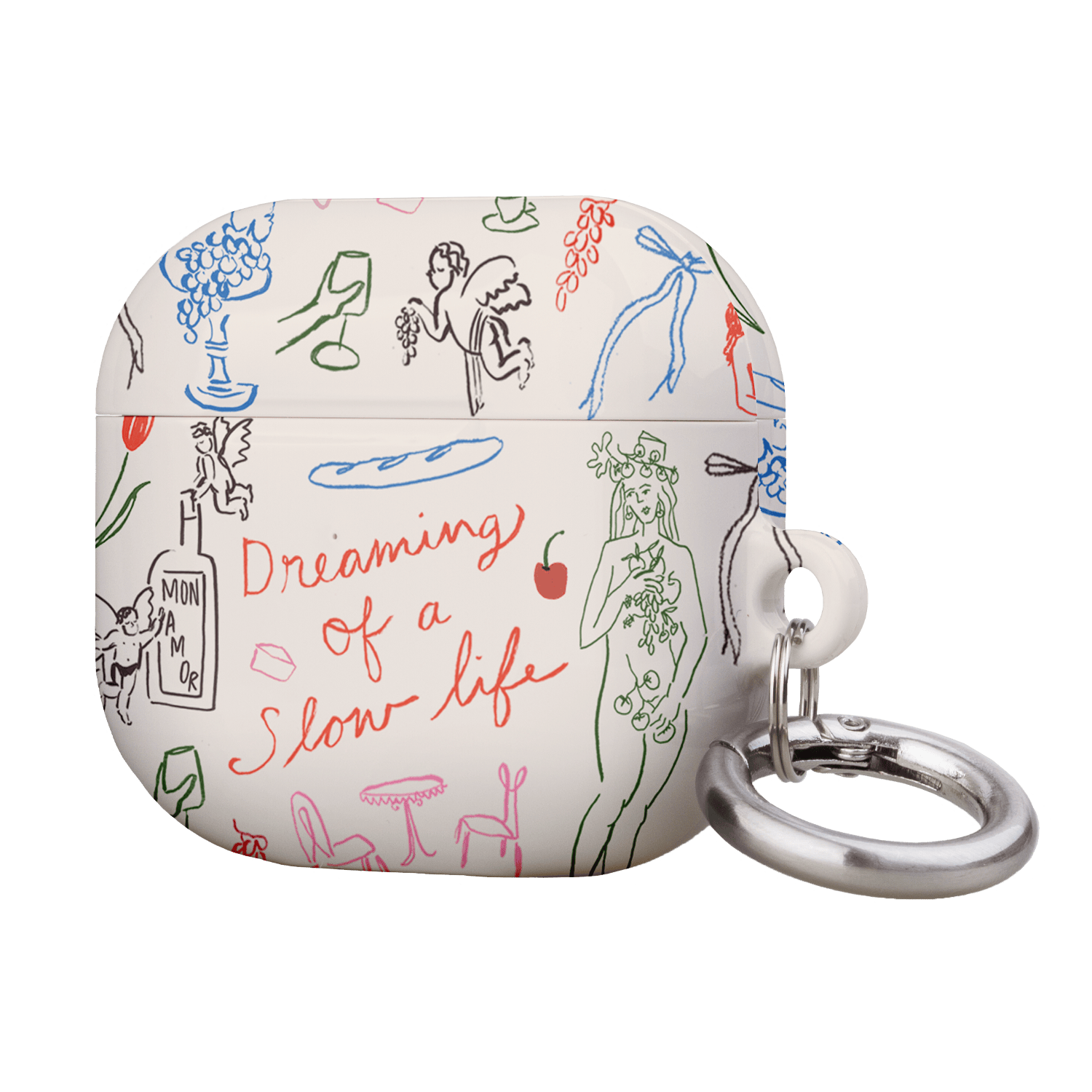 Muse Dreams AirPods Case AirPods Case by Phthalo Ruth - The Dairy