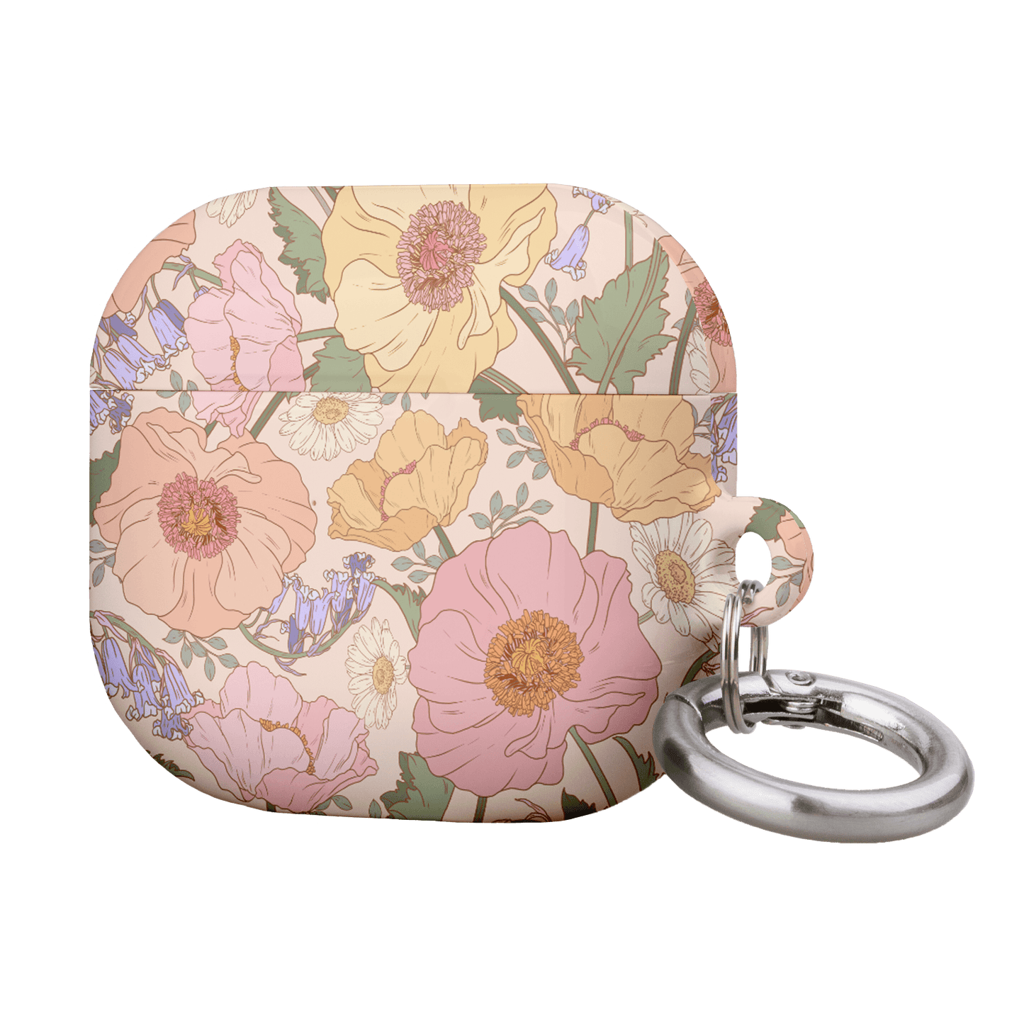 Spring Poppy AirPods Case AirPods Case by Kasiags Art - The Dairy