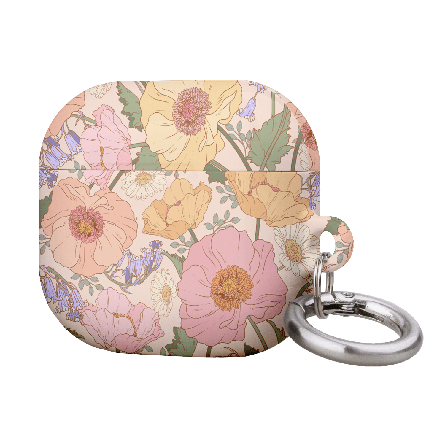 Spring Poppy AirPods Case AirPods Case by Kasiags Art - The Dairy