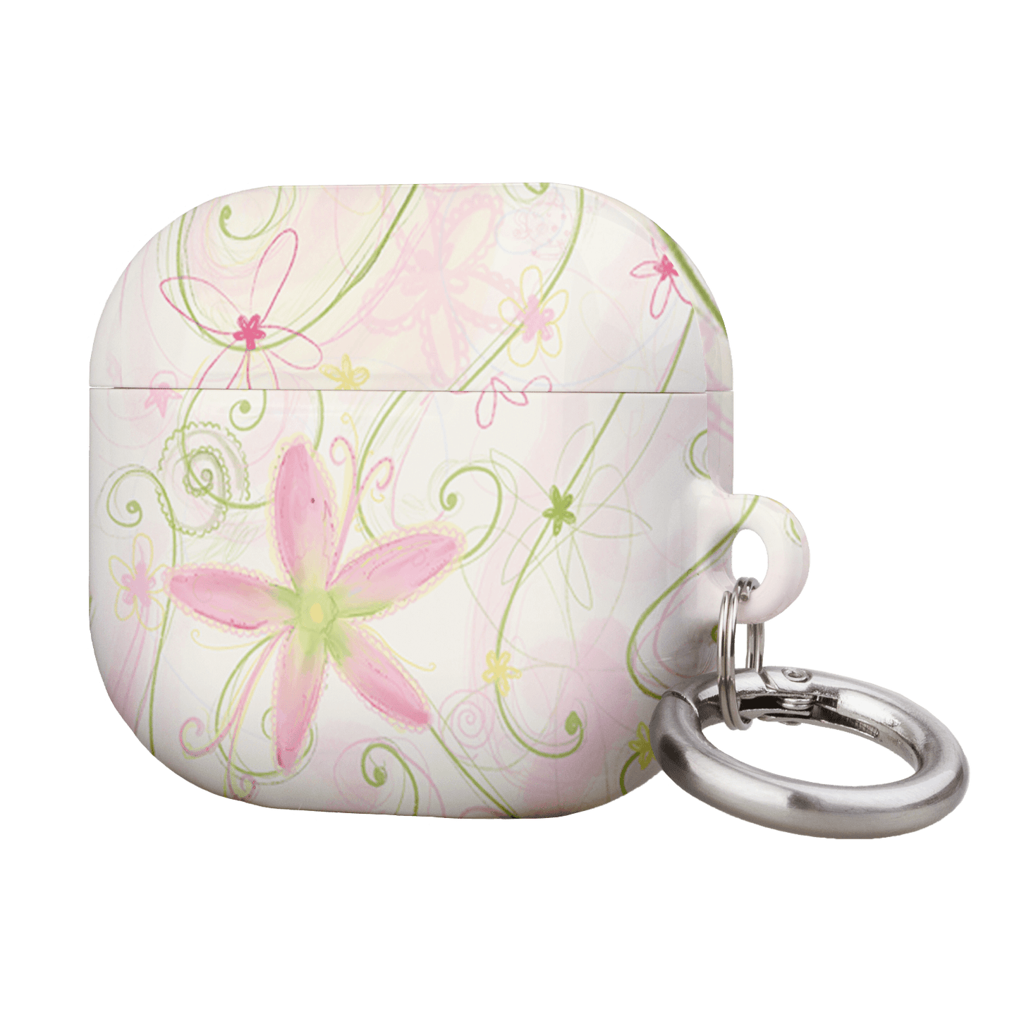 Swirl Pink AirPods Case AirPods Case by Kayla Carr - The Dairy