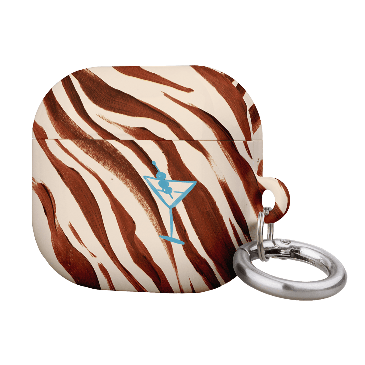Zebra Tini AirPods Case AirPods Case by Charlie Taylor - The Dairy
