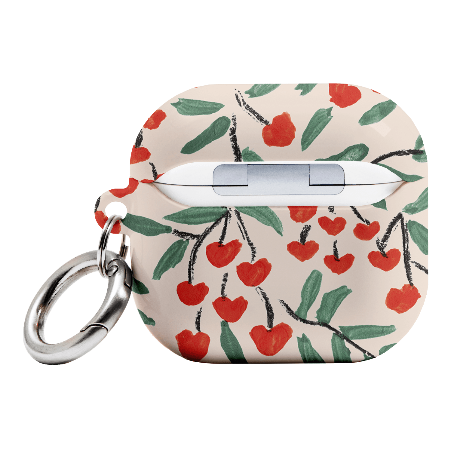 Cherry Love AirPods Case AirPods Case by Phthalo Ruth - The Dairy