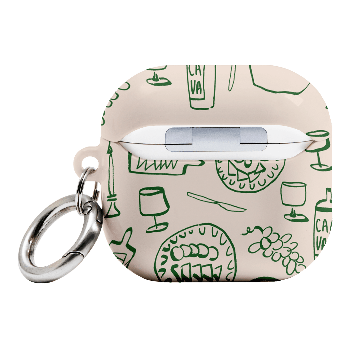 Dinner Parties AirPods Case AirPods Case by Phthalo Ruth - The Dairy