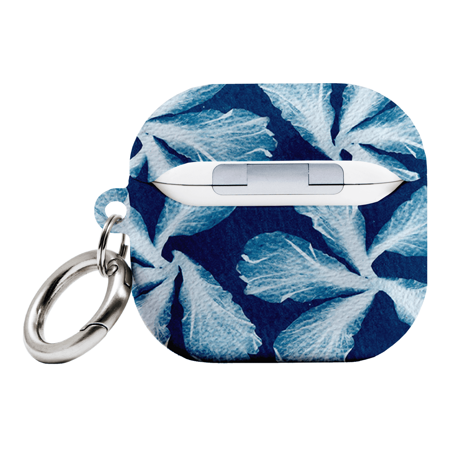 Hibiscus Cyanotype AirPods Case AirPods Case by Sally Hungerford - The Dairy