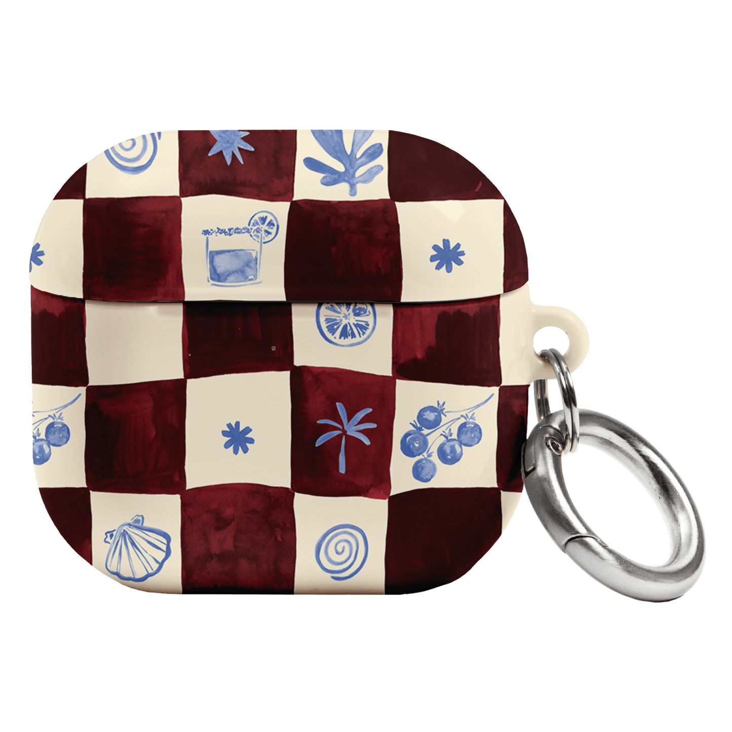 Afternoon Mezze Maroon AirPods Case AirPods Case 4th Gen by Charlie Taylor - The Dairy