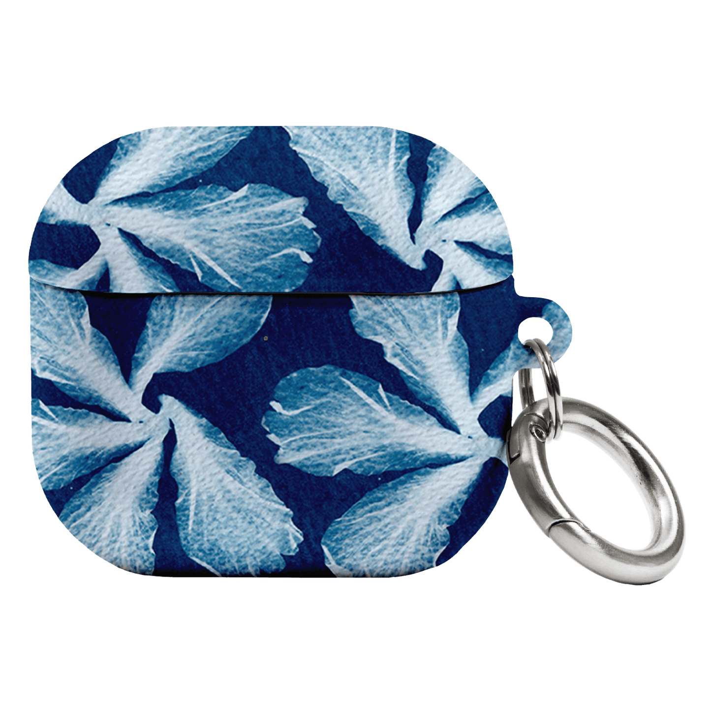 Hibiscus Cyanotype AirPods Case AirPods Case 4th Gen by Sally Hungerford - The Dairy