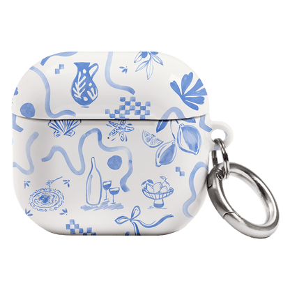Mediterranean Wave AirPods Case AirPods Case 4th Gen by Charlie Taylor - The Dairy