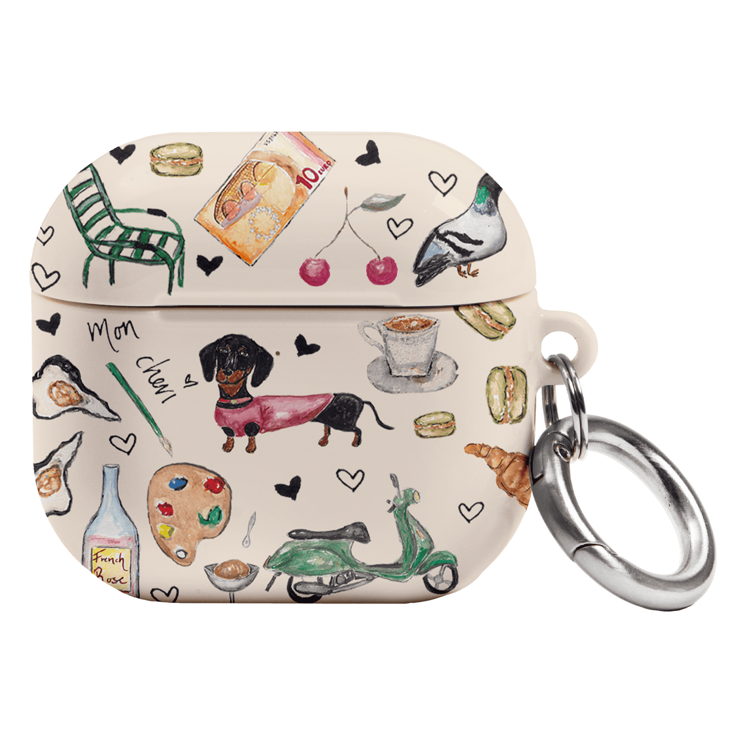 Parisian Daydream AirPods Case AirPods Case 4th Gen by BG. Studio - The Dairy