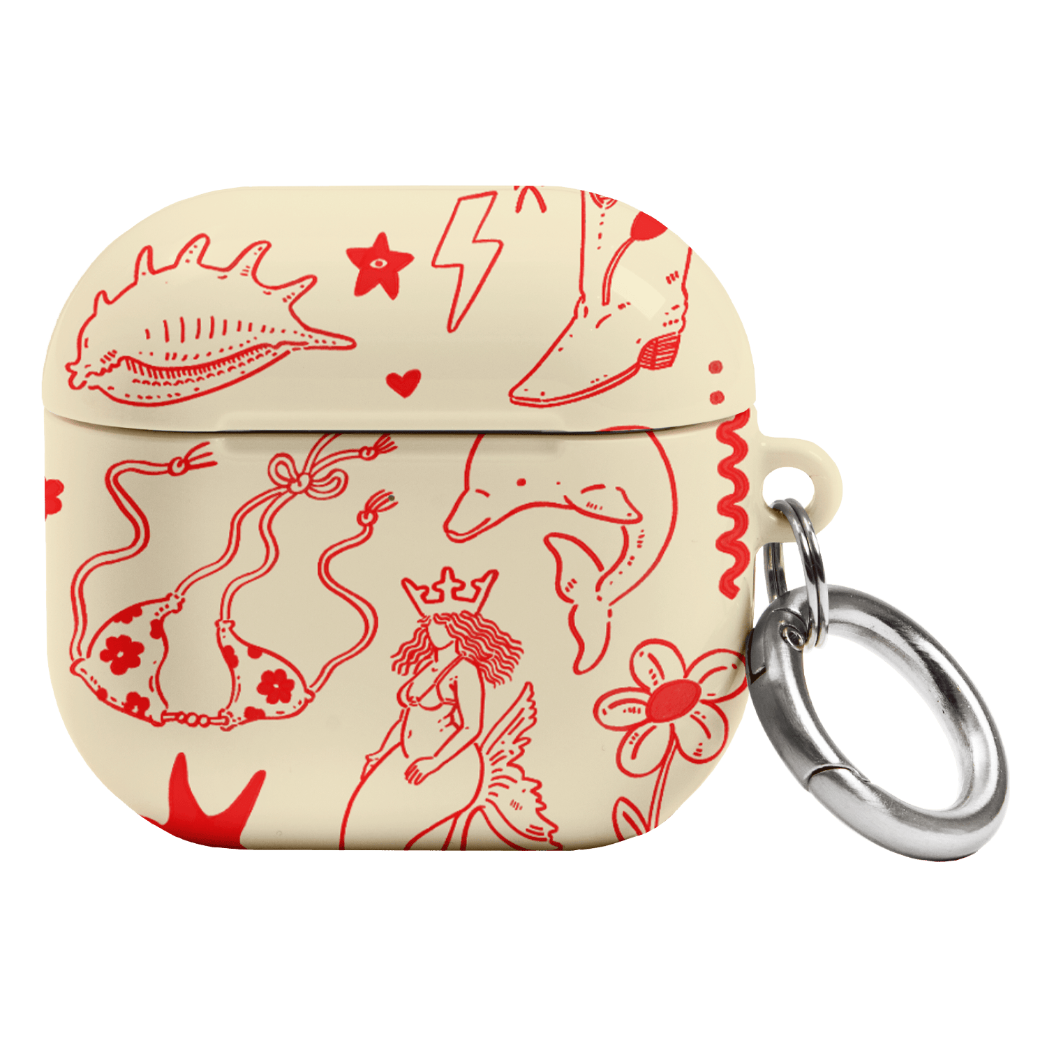 Spiced Cowboy and Mermaid Pattern AirPods Max Case – The Dairy