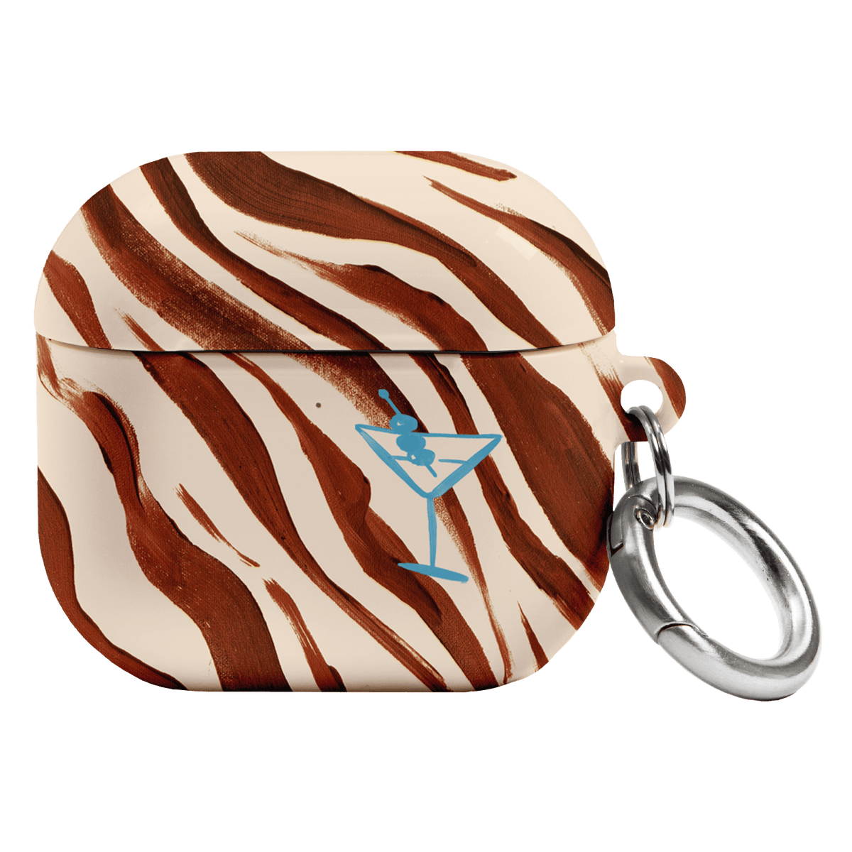 Zebra Tini AirPods Case AirPods Case by Charlie Taylor - The Dairy