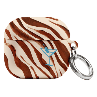 Zebra Tini AirPods Case AirPods Case by Charlie Taylor - The Dairy