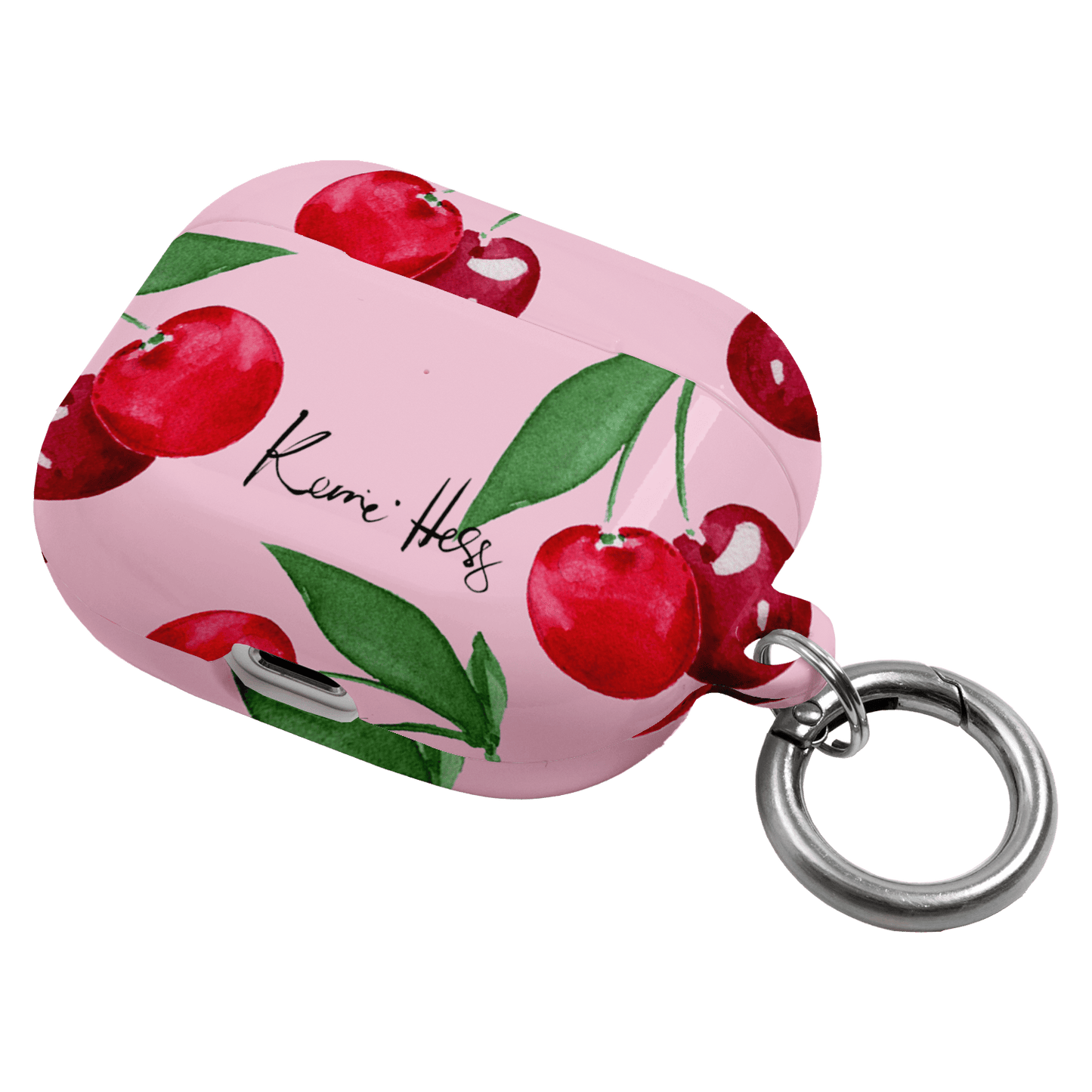 Cherry Rose AirPods Case AirPods Case by Kerrie Hess - The Dairy