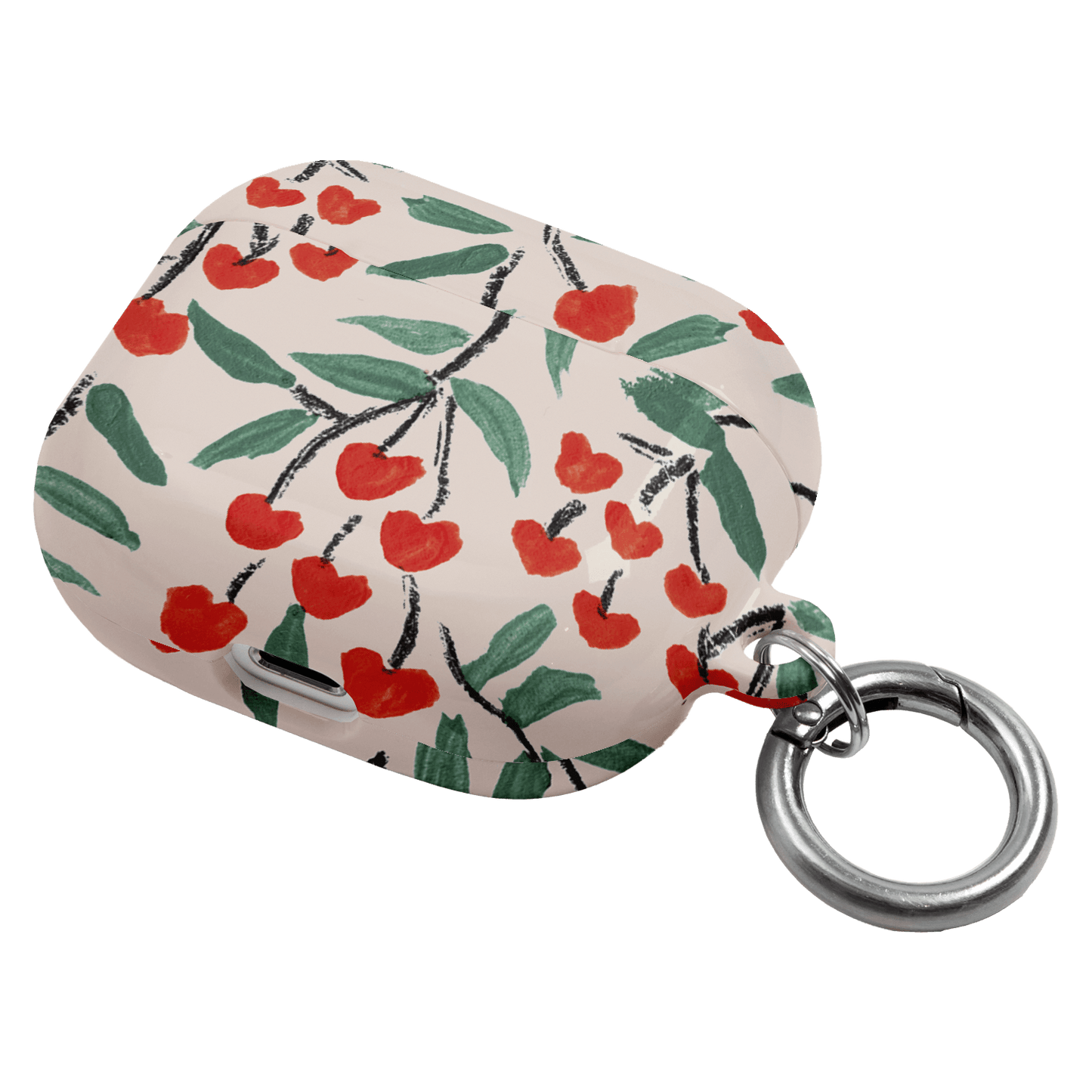 Cherry Love AirPods Case AirPods Case by Phthalo Ruth - The Dairy