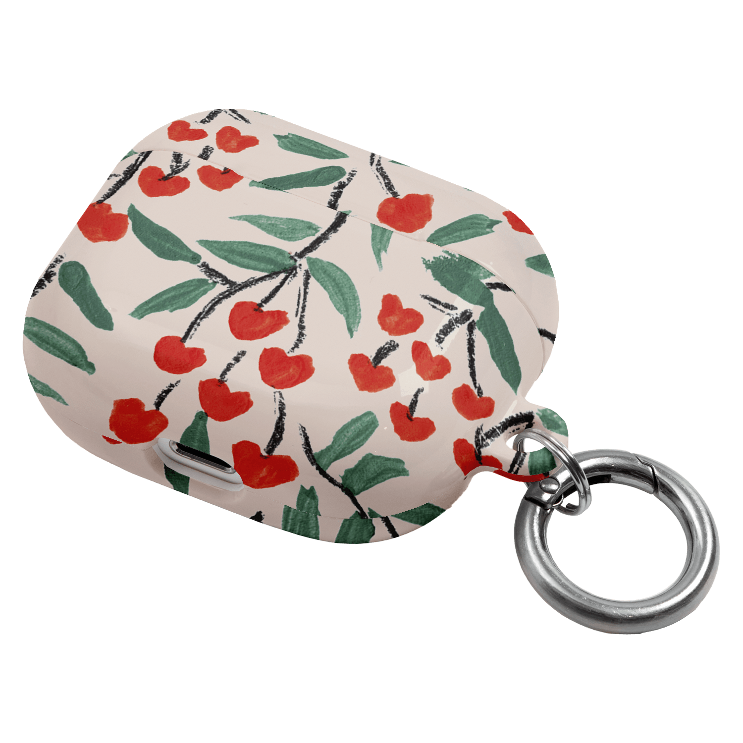 Cherry Love AirPods Case AirPods Case by Phthalo Ruth - The Dairy