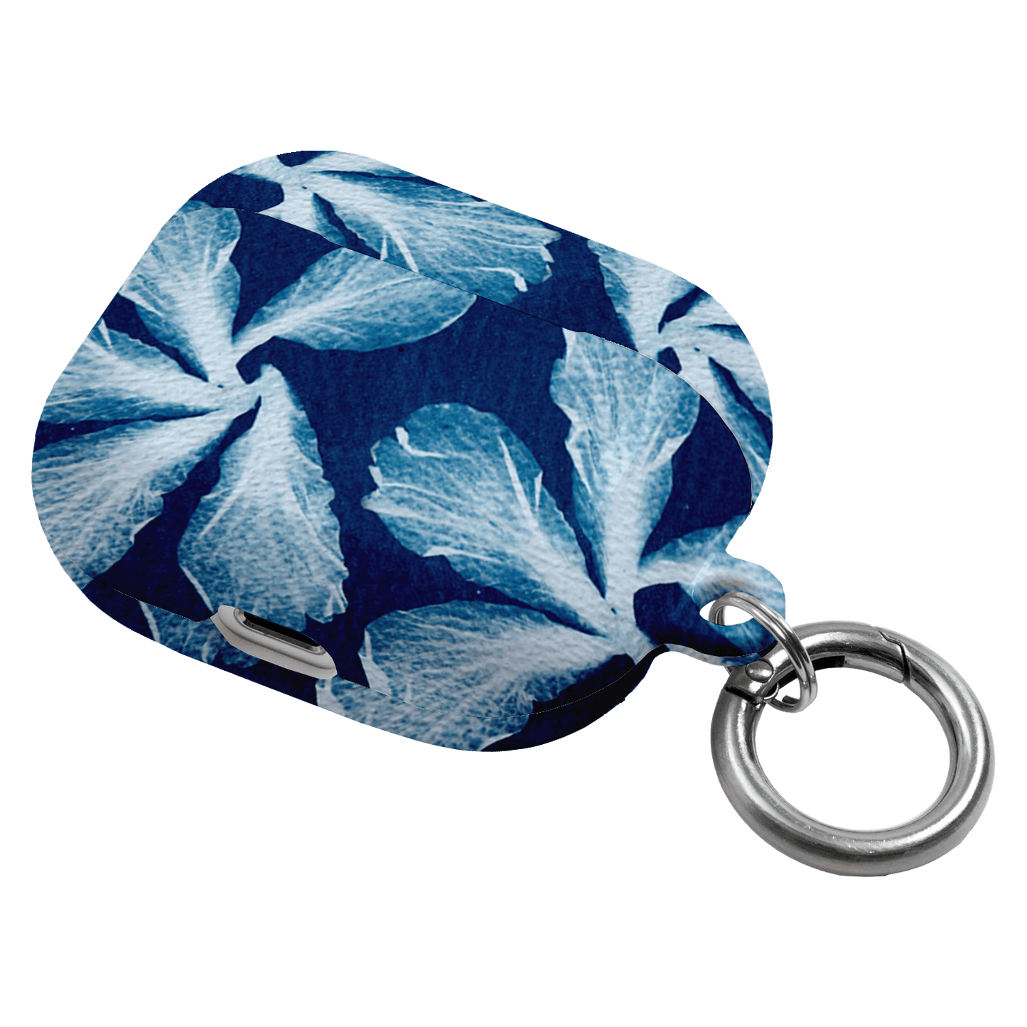 Hibiscus Cyanotype AirPods Case AirPods Case by Sally Hungerford - The Dairy