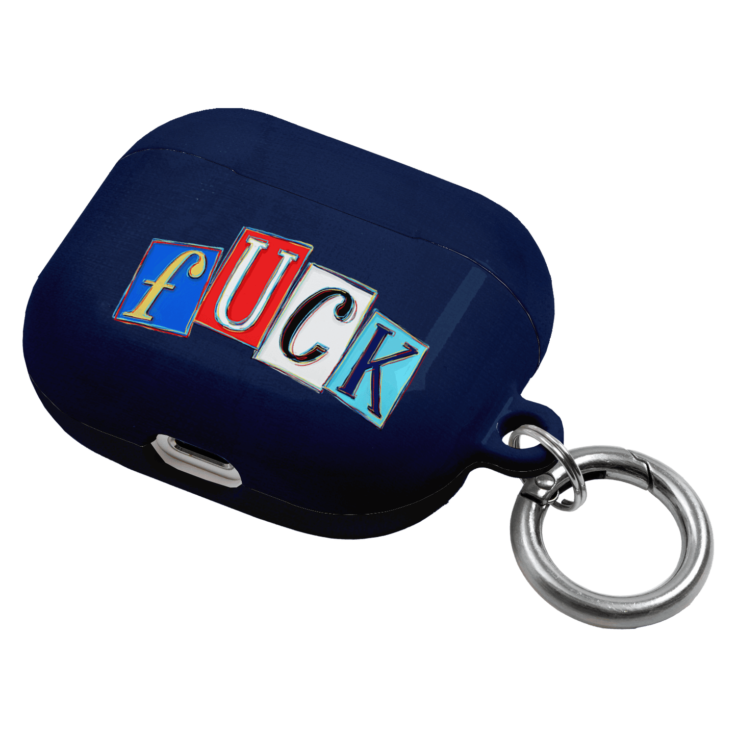 Lil Fcks Blue AirPods Case AirPods Case by Margarbs Art - The Dairy