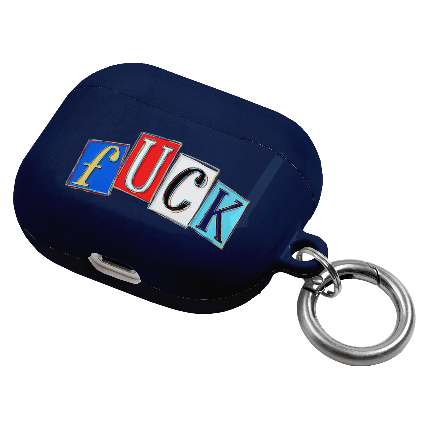 Lil Fcks Blue AirPods Case AirPods Case by Margarbs Art - The Dairy