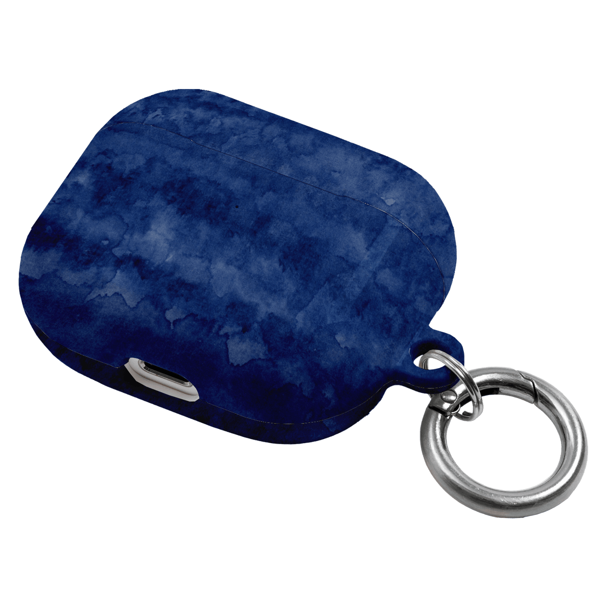 Watercolour Stripes Navy AirPods Case AirPods Case by The Dairy - The Dairy