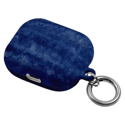 Watercolour Stripes Navy AirPods Case AirPods Case 4th Gen by The Dairy - The Dairy