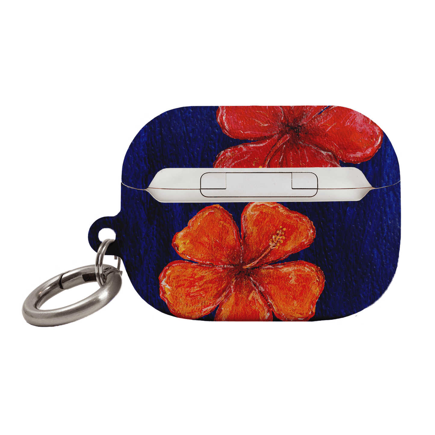 Hibiscus Flower Deep Blue AirPods Pro Case AirPods Pro Case by BG. Studio - The Dairy