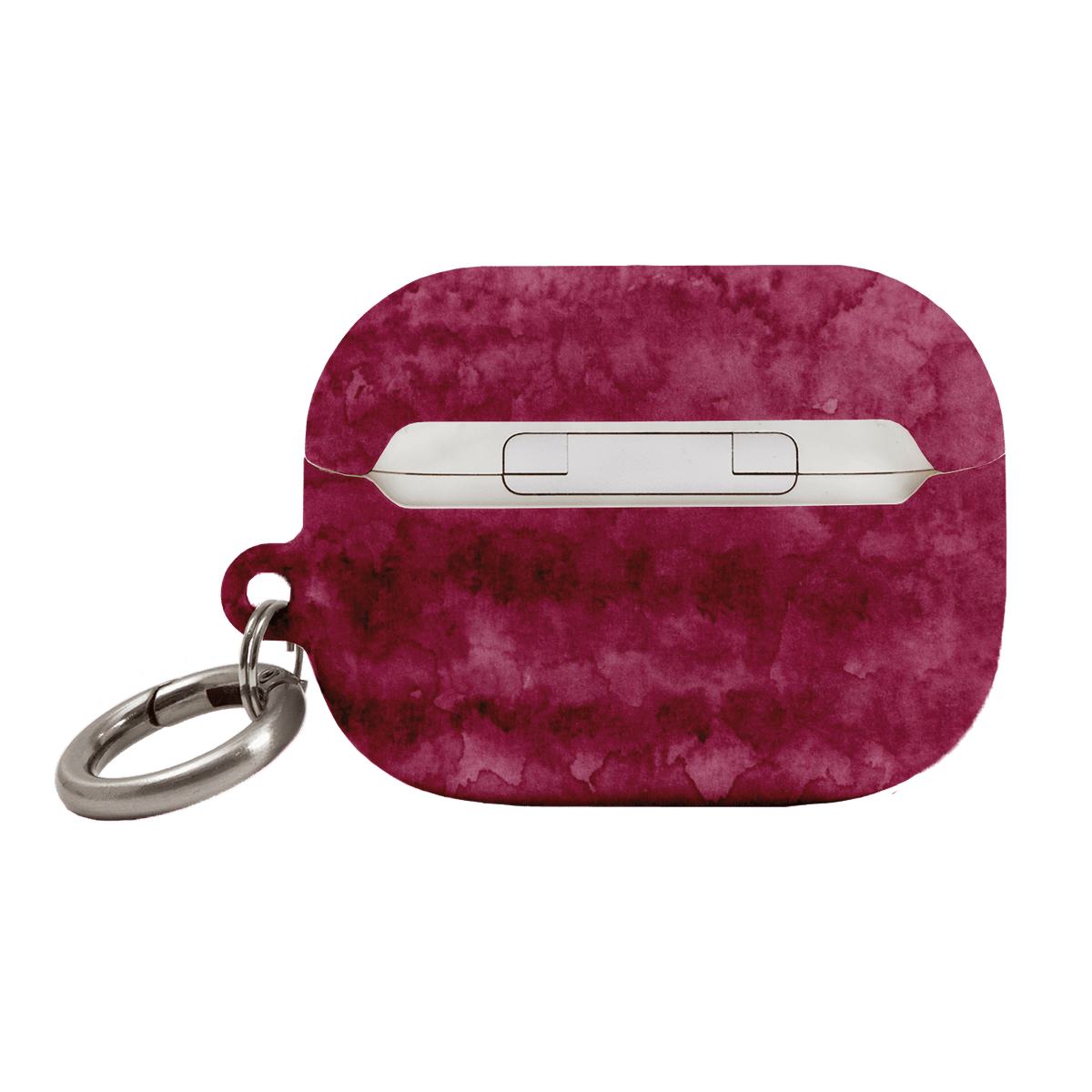 Watercolour Stripes Burgundy AirPods Pro Case AirPods Pro Case by The Dairy - The Dairy