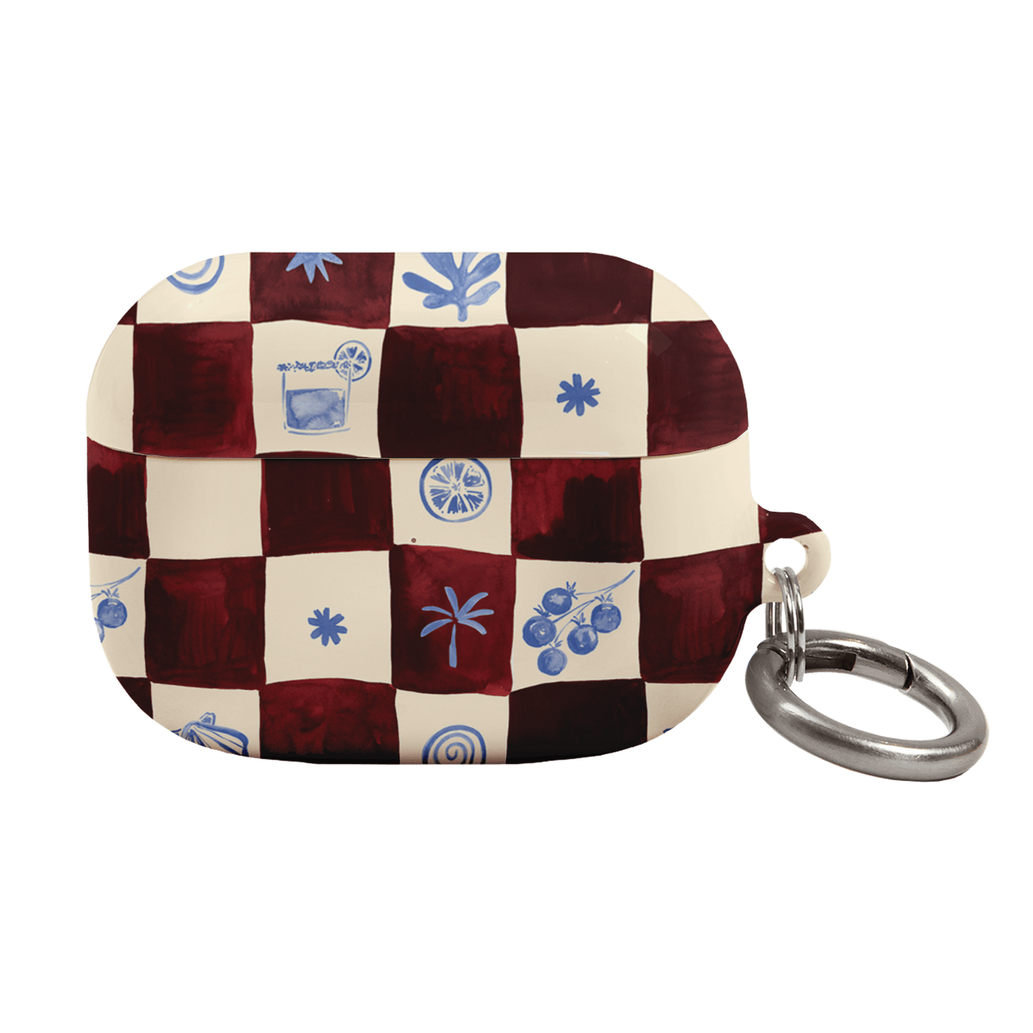 Afternoon Mezze Maroon AirPods Pro Case AirPods Pro Case 1st Gen by Charlie Taylor - The Dairy