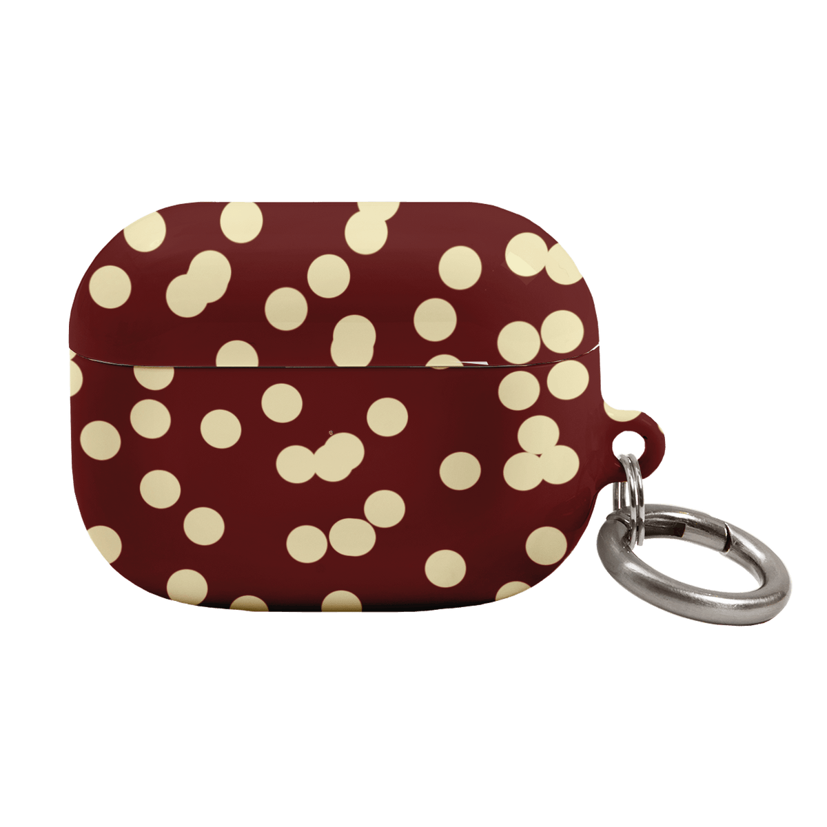 Mini Confetti Burgundy Butter AirPods Pro Case AirPods Pro Case by Veronica Tucker - The Dairy