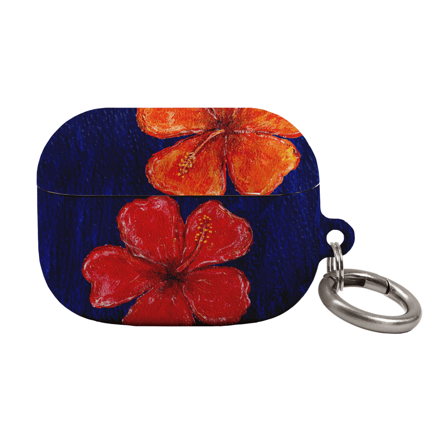 Hibiscus Flower Deep Blue AirPods Pro Case AirPods Pro Case 1st Gen by BG. Studio - The Dairy