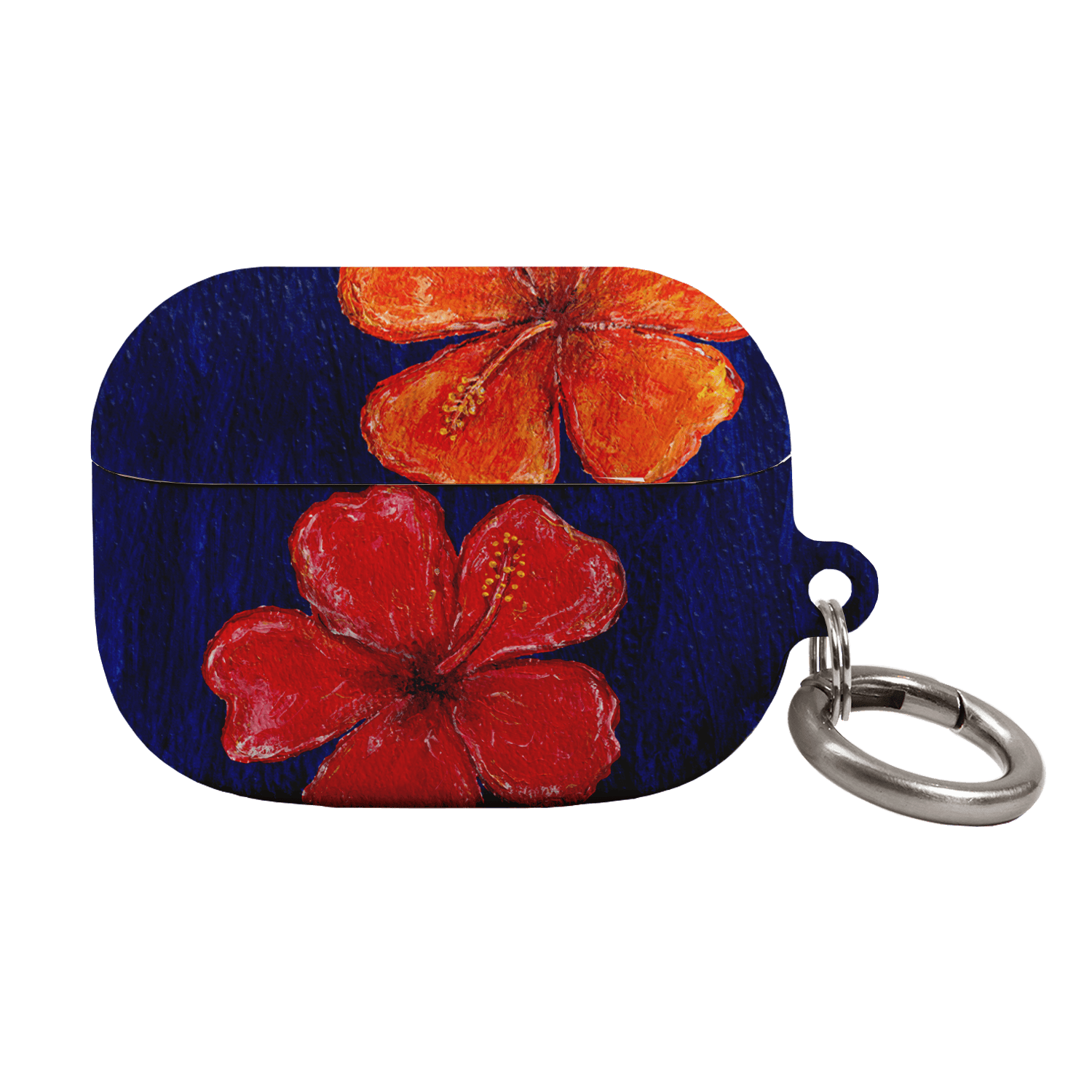Hibiscus Flower Deep Blue AirPods Pro Case AirPods Pro Case 1st Gen by BG. Studio - The Dairy