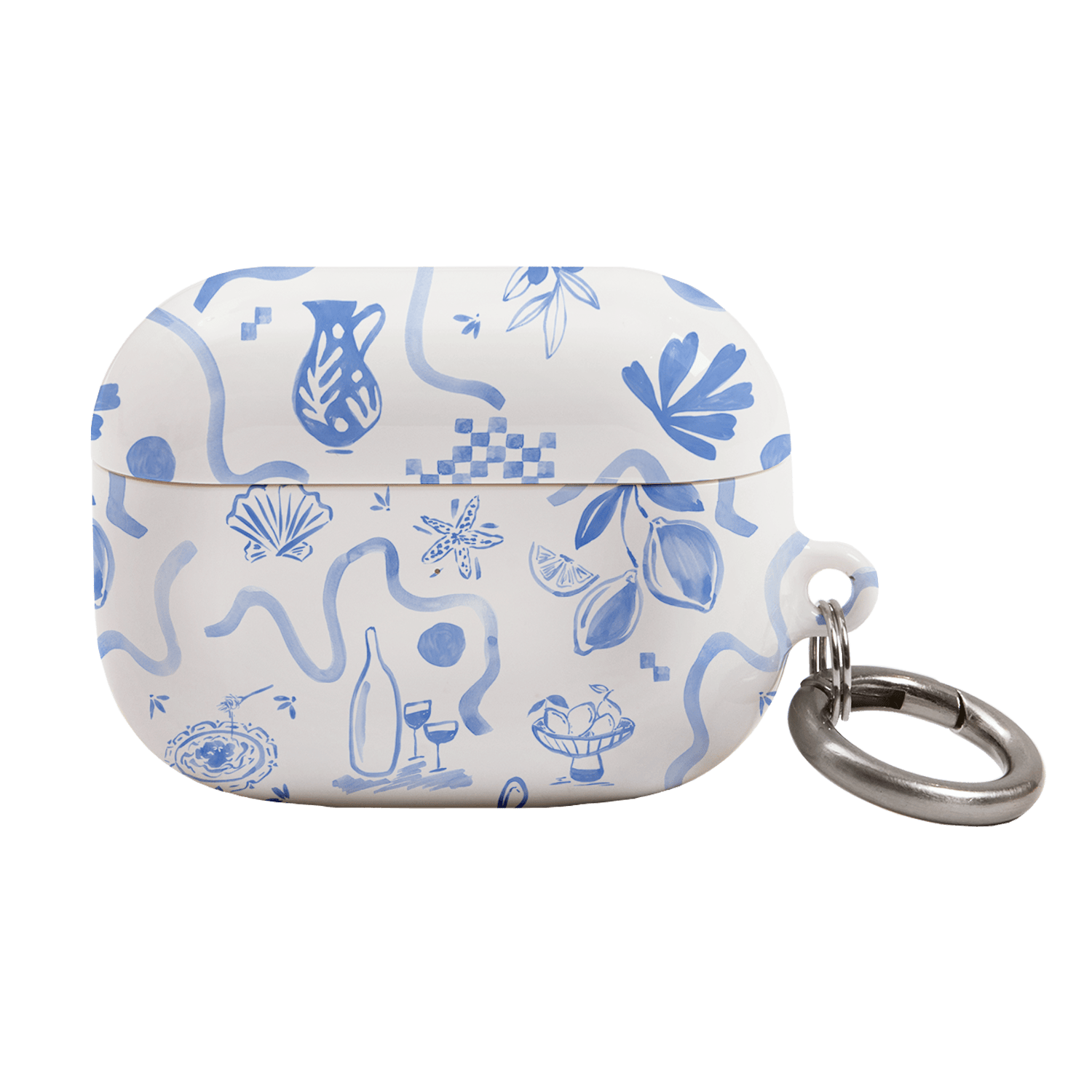 Mediterranean Wave AirPods Pro Case AirPods Pro Case 1st Gen by Charlie Taylor - The Dairy