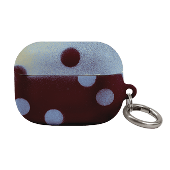 Plum Polka Dot AirPods Pro Case AirPods Pro Case 1st Gen by Jasmine Dowling - The Dairy