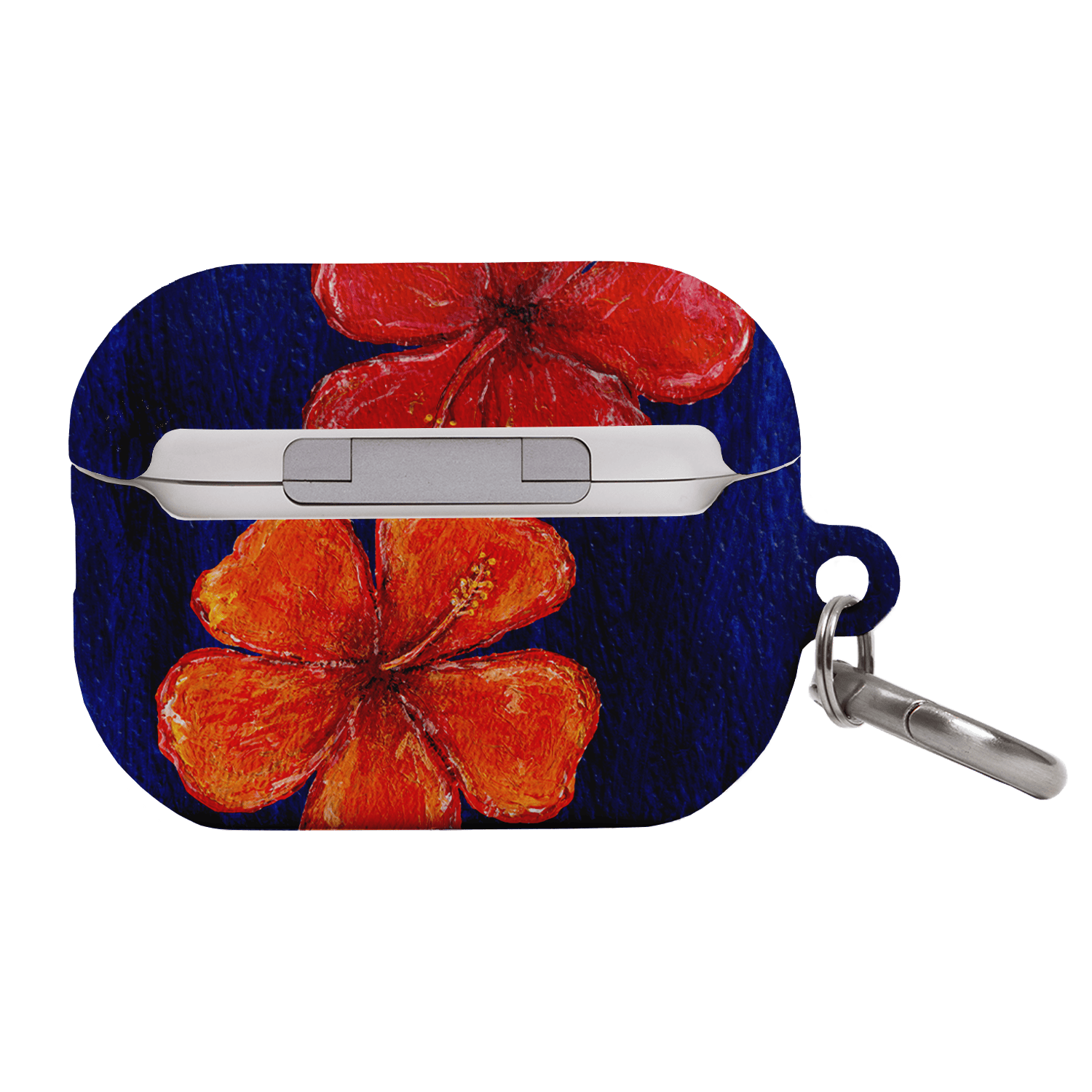 Hibiscus Flower Deep Blue AirPods Pro Case AirPods Pro Case by BG. Studio - The Dairy