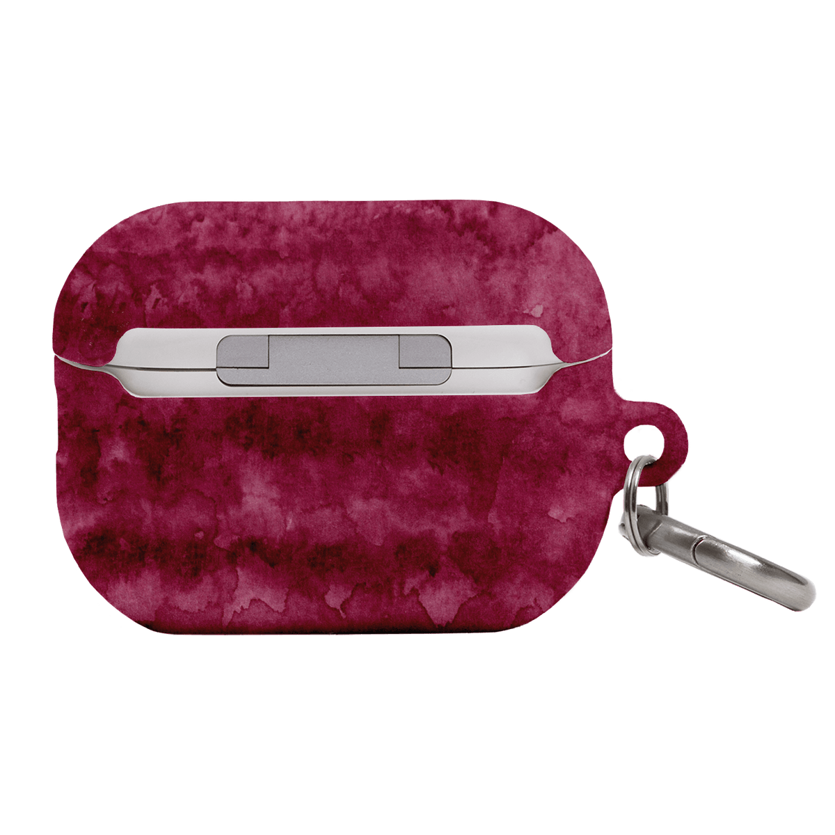 Watercolour Stripes Burgundy AirPods Pro Case AirPods Pro Case by The Dairy - The Dairy