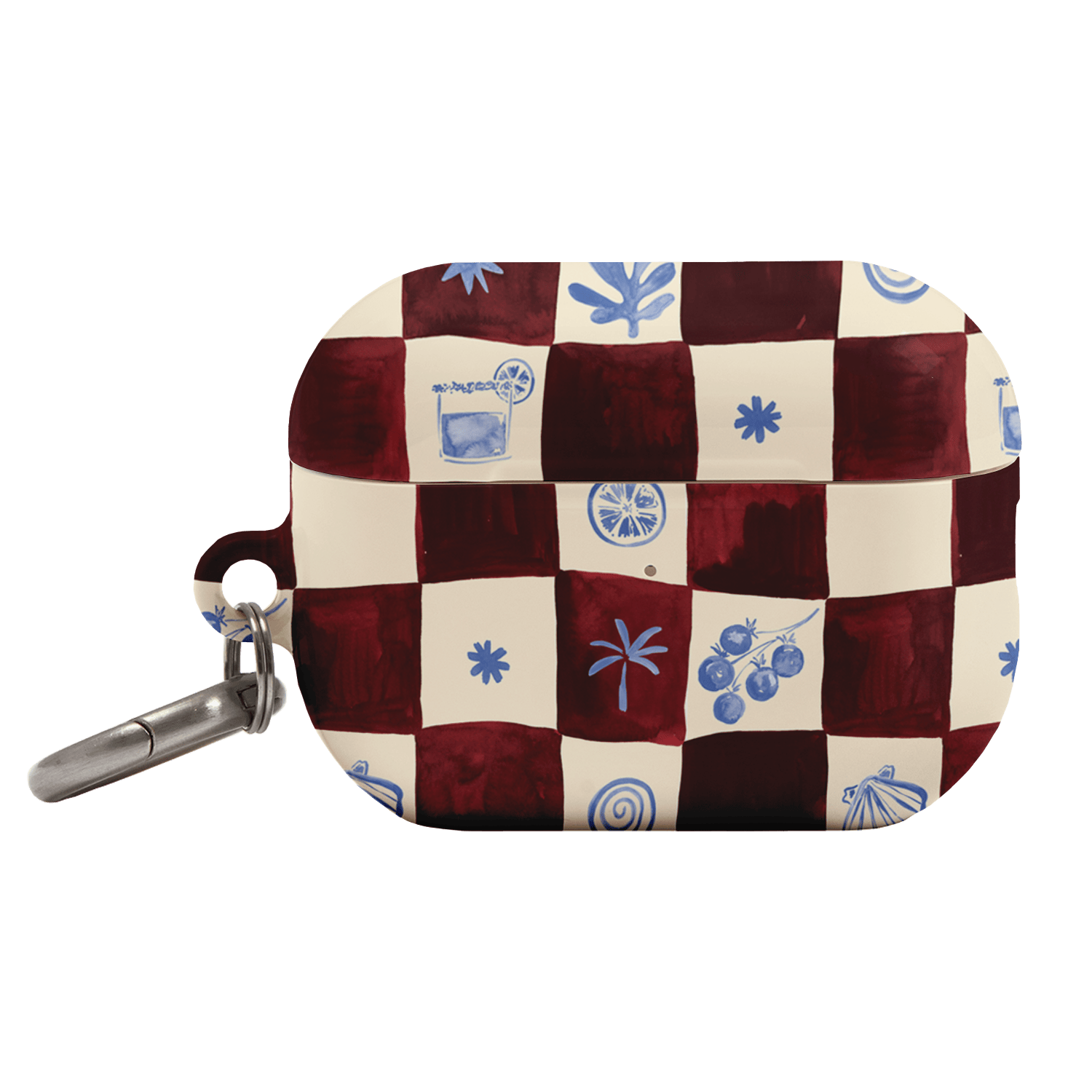 Afternoon Mezze Maroon AirPods Pro Case AirPods Pro Case 2nd Gen by Charlie Taylor - The Dairy